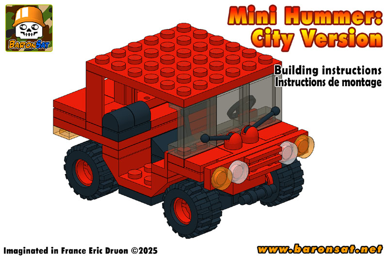 lego moc mini hummer red page 01